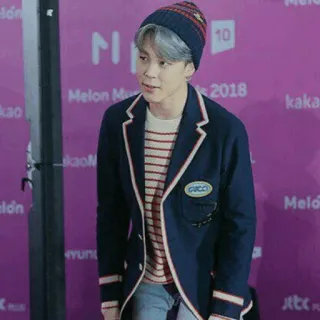 🗞 Jimin kpop, bts, cantor, ídolo, jimin, melon music awards, moda whatsapp sticker