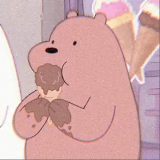 ✨彡we bare bears❁ཻུ۪۪⸙͎ @aespathicx telegram stickers