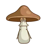 😨 Pilz, Pilz, Cartoon, Pflanze, Natur telegram sticker