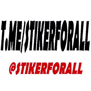 ㊙️ T.ME/STIKERFORALL
@STIKERFORALL sticker, telegram, chat, redes sociais, online telegram sticker