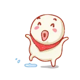 😄 kawaii, cute, cartoon, character, friendly, blob telegram sticker