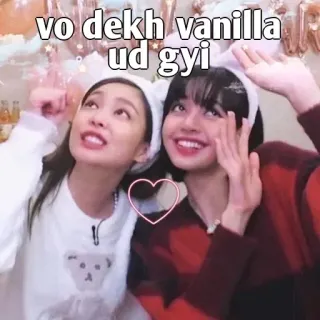 👀 vo dekh vanilla ud gyi telegram sticker