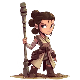 Star Wars Laufman telegram stickers