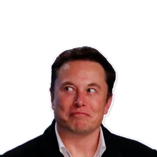 😏 Elon Musk Elon Musk, tech, entrepreneur telegram sticker