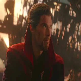 💛 Doctor Strange Marvel Doctor Strange, Marvel, postać, czarodziej, superbohater whatsapp sticker