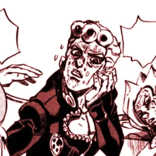 ❌ Giorno Giovanna JoJo's Bizarre Adventure Anime, Manga, JJBA, Giorno, Jojo, Giorno Giovanna telegram sticker