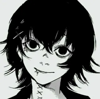 🌟 Juuzou Suzuya Tokyo Ghoul Anime, Manga, Seinen, Ghoul, Puntadas telegram sticker