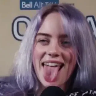 💘 Billie Eilish 比莉·艾利什, 歌手, 名人, 流行歌星, 音乐人 telegram sticker