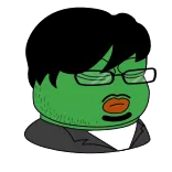 😎 meme, cartoon, avatar, portrait, sticker telegram sticker