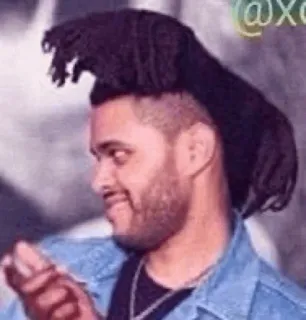 🎤 The Weeknd The Weeknd, Musiker, Promi, Sänger, Pop, R&B whatsapp sticker