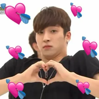 ❄️ หัวใจ, ความรัก, ลูกศร, K-pop, น่ารัก, มินิฮาร์ท telegram sticker
