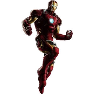 🤖 Iron Man アイアンマン, スーパーヒーロー, マーベル, アベンジャーズ, コミック, トニースターク telegram sticker