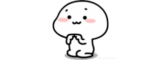 🍚 fofo, kawaii, desenho animado, personagem, adesivo whatsapp sticker
