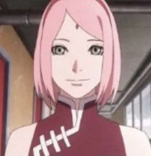 🌟 Sakura Naruto アニメ, マンガ, 桜, ナルト telegram sticker