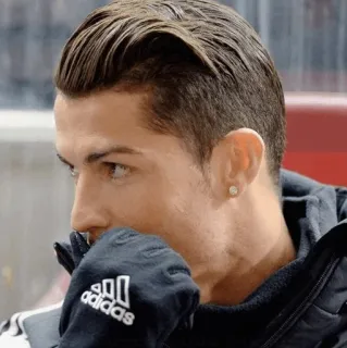 🖤 Cristiano Ronaldo 足球, 运动员, 足球, 球员, 阿迪达斯 telegram sticker