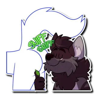 👃 SNIFF SNIFF telegram sticker