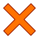 ❌