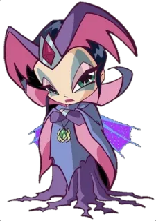 ✨ Icy Winx Club การ์ตูน, ตัวร้าย, ชั่วร้าย, เวทมนตร์, แม่มด, เย็นยะเยือก, วินซ์คลับ telegram sticker