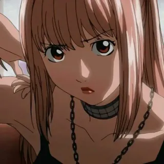 📓 Misa Amane Death Note Аниме, Манга, Милый, Девушка, Death Note, Миса, Аманэ whatsapp sticker