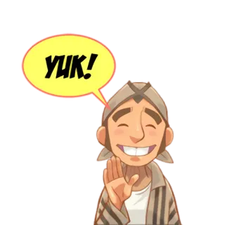 ✋ YUK! telegram sticker