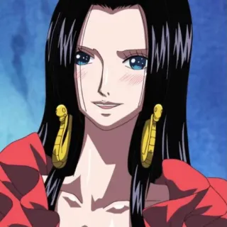 Boa Hancock @StickersofAnime whatsapp stickers
