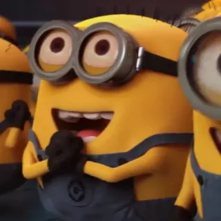 🍌 Minion Despicable Me Minion, Kartun, Kuning, Karakter, Film, Lucu telegram sticker