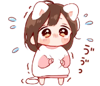 🎭 うぎぎ Anime, Kartun, Lucu, Sedih, Menangis, Kawaii, Jepang telegram sticker