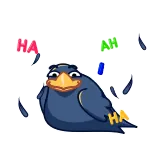 Angry Crow @TgEmojis telegram emojis 😂