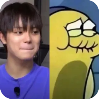 👕 SpongeBob Fish SpongeBob SquarePants telegram sticker