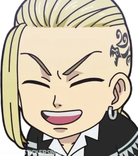 💫 Draken Tokyo Revengers Draken, Tokyo Revengers, Anime, Manga, Personnage, Sticker whatsapp sticker