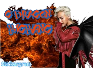 🐲 G-Dragon G-DRAGON
BIG BANG
Stickergram K-pop, Musicista, Cantante, Big Bang, G-Dragon whatsapp sticker