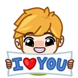 Love story @Stickersnew telegram stickers