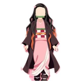 😶 Nezuko Kamado Demon Slayer Anime, Nezuko, Demon Slayer, Nezuko Kamado, Süß, Manga, Japanische Animation telegram sticker