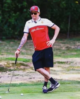 🏒 Golf, Deporte, Atleta, Golf, Alfa Romeo, Fórmula 1 telegram sticker