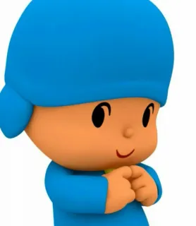 🌚 Pocoyo cartoon, Pocoyo, personage, kinderprogramma telegram sticker