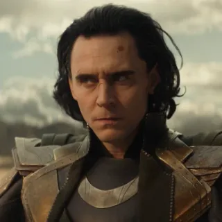 💚 Loki Loki, Marvel, Tom Hiddleston, Dio dell'inganno telegram sticker