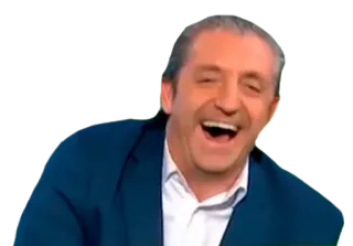 😂 man, laughing, person, smiling, facial expression telegram sticker