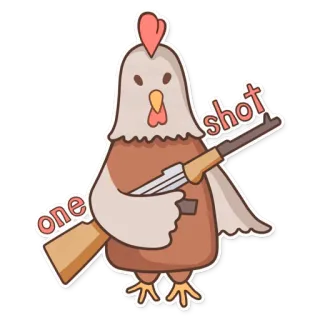 CyberChicken whatsapp stickers