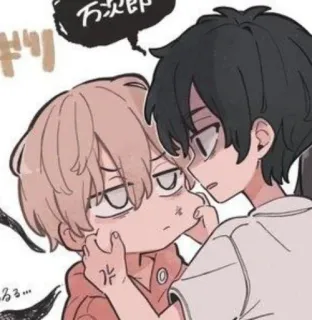 😠 万次郎 Anime, Manga, Karakter, Anak Laki-laki, Ilustrasi telegram sticker