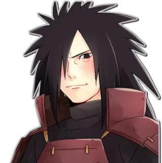 🙂 Madara Uchiha Naruto Anime, Sticker, Manga, Naruto, Madara Uchiha telegram sticker
