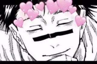❤️ Anime, Manga, Słodkie, Miłość, Serca, Szczęśliwy whatsapp sticker