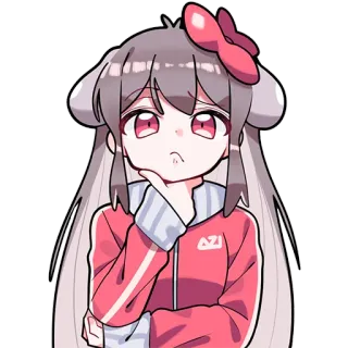 🎀 Gadis anime, Kartun, Kawaii, Imut, Karakter, Stiker whatsapp sticker
