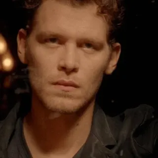 ✔️ Klaus Mikaelson The Vampire Diaries man, face, actor, vampire, klaus mikaelson, the vampire diaries telegram sticker