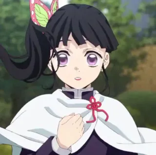 🥢 Kanao Tsuyuri Demon Slayer Anime, Mangá, Demon Slayer, Kanao Tsuyuri whatsapp sticker