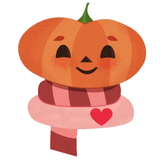 Mr.Pumpkin whatsapp stickers