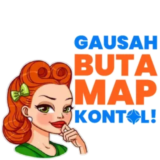👊 GAUSAH
BUTA
MAP
KONTOL! Frau, Cartoon, Indonesisch, Beleidigend, Offensiv telegram sticker