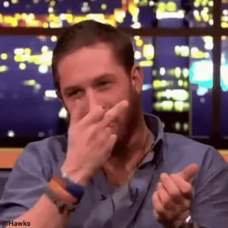 🖕 актер, мужчина, указывает, расстроен whatsapp sticker