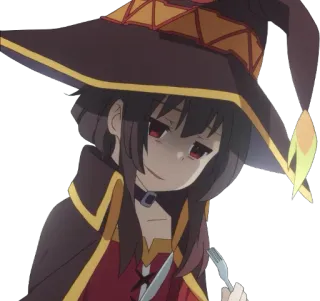 😩 Megumin Konosuba Anime, Nhân vật, Megumin, Konosuba, Pháp sư, Phép thuật, Dễ thương, Cô gái telegram sticker