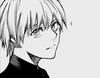 🌟 Ken Kaneki Tokyo Ghoul Anime, Manga, Tokyo Ghoul, Ken Kaneki, Ghoul, Triste telegram sticker