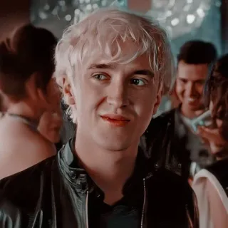 🪐 Draco Malfoy Harry Potter Draco Malfoy, Harry Potter, Sonserina, Tom Felton, bruxo, personagem telegram sticker